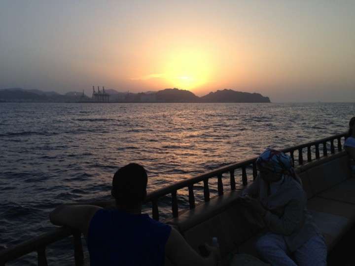 Omani Dhow Sunset Trip