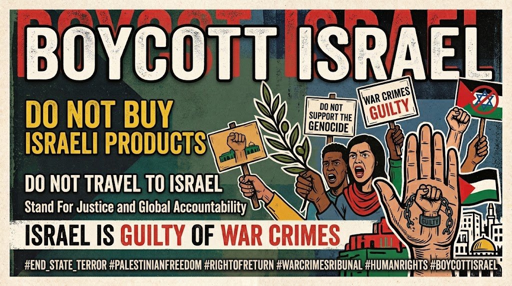 BOYCOTT ISRAEL