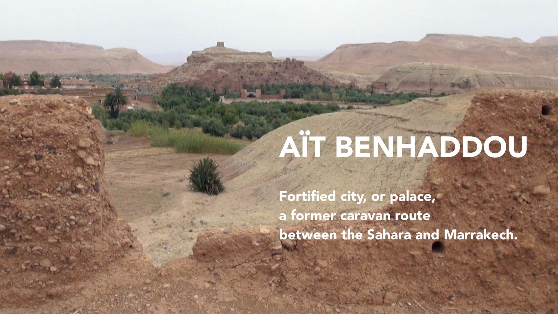 Aït Benhaddou village in Morocco