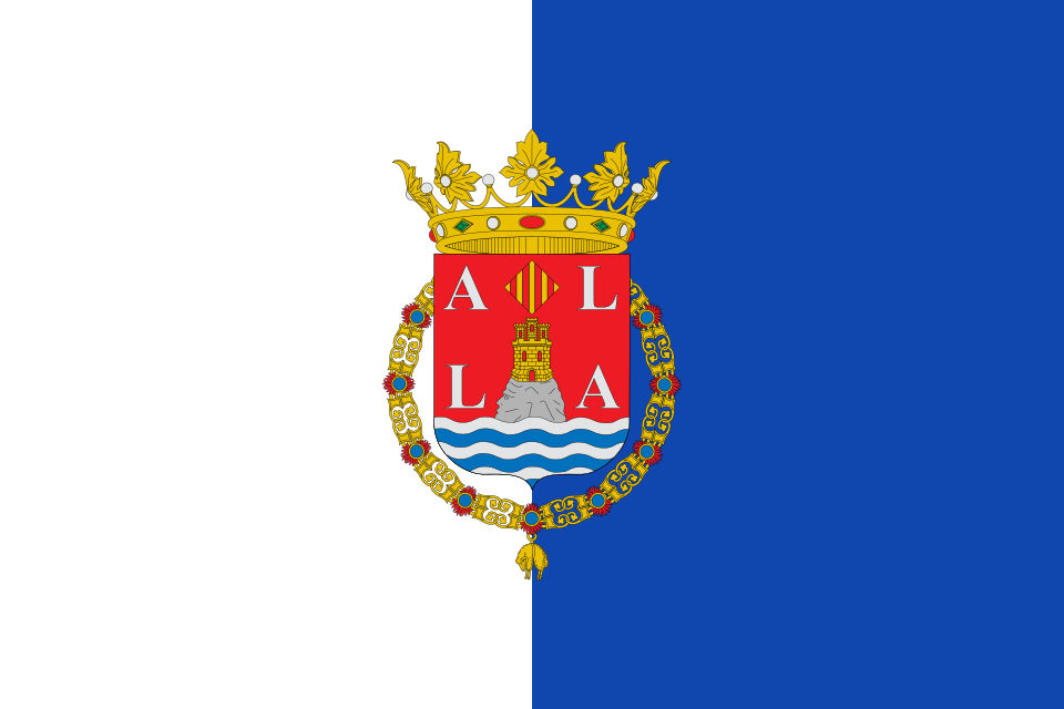 Flag of Alicante Spain