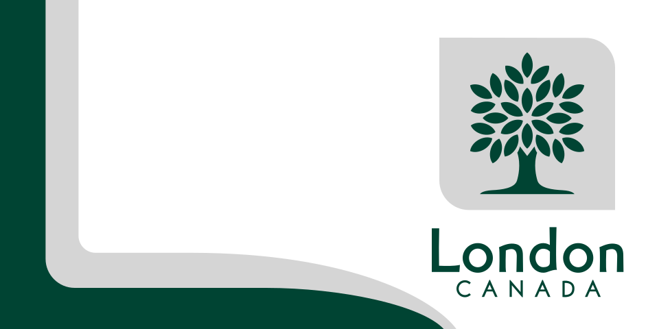 Flag of London Ontario Canada